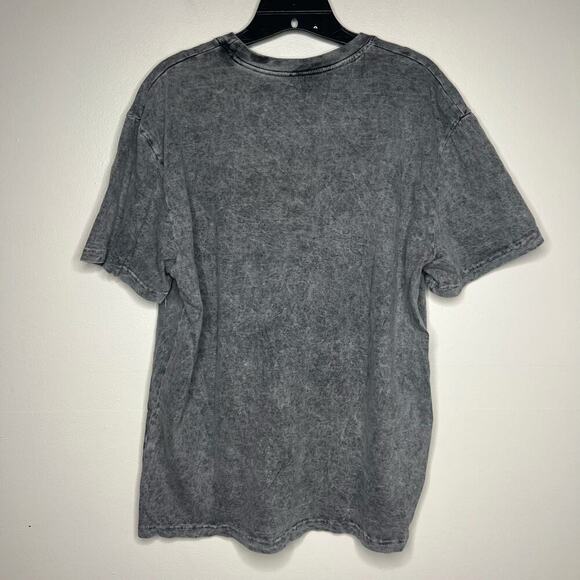 Popular Color Company Men's Acid Wash Los Angeles T Shirt Size Large 100% Cotton - Picture 7 of 8